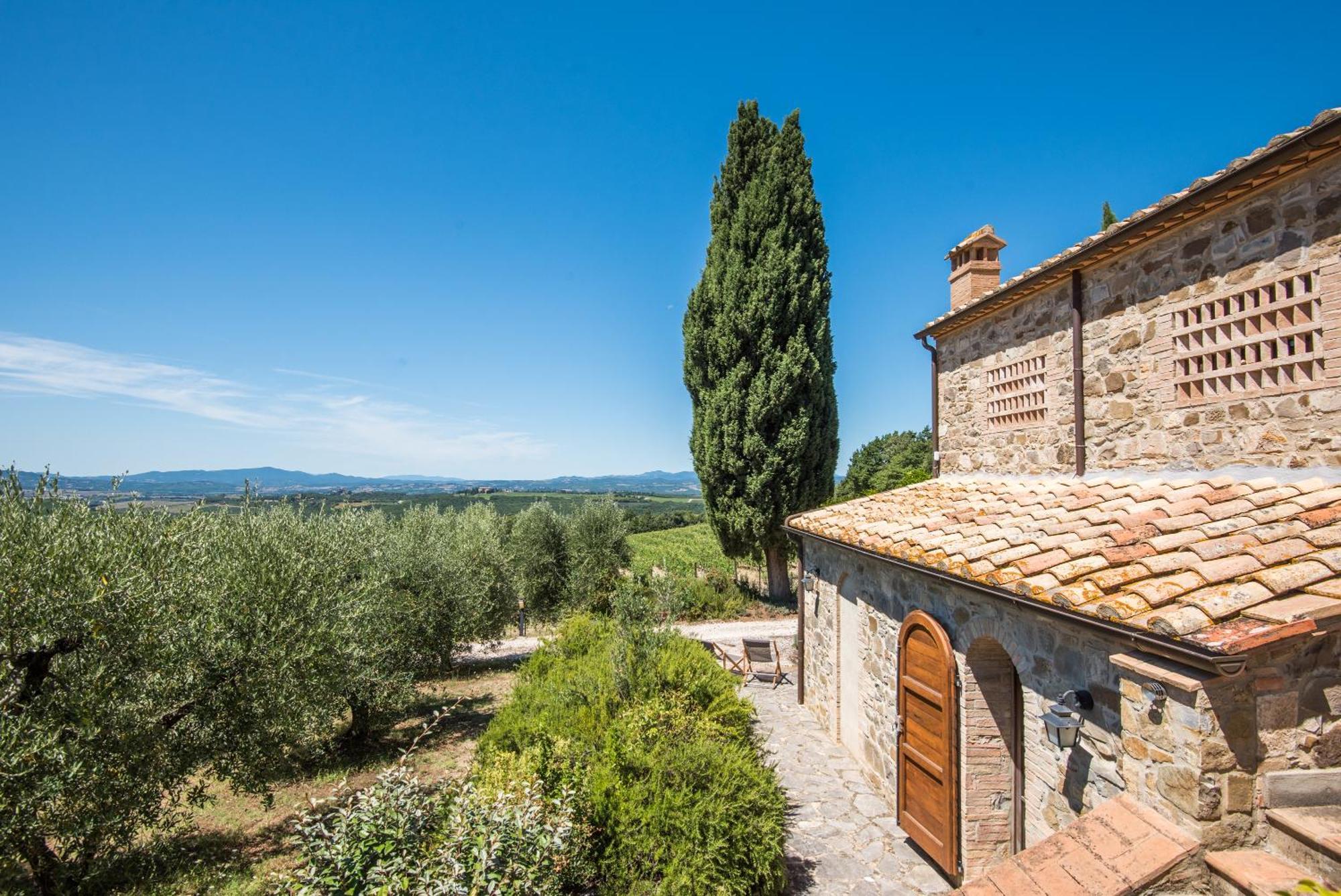 Glicine Apartment Podere Giardino Montalcino Eksteriør bilde