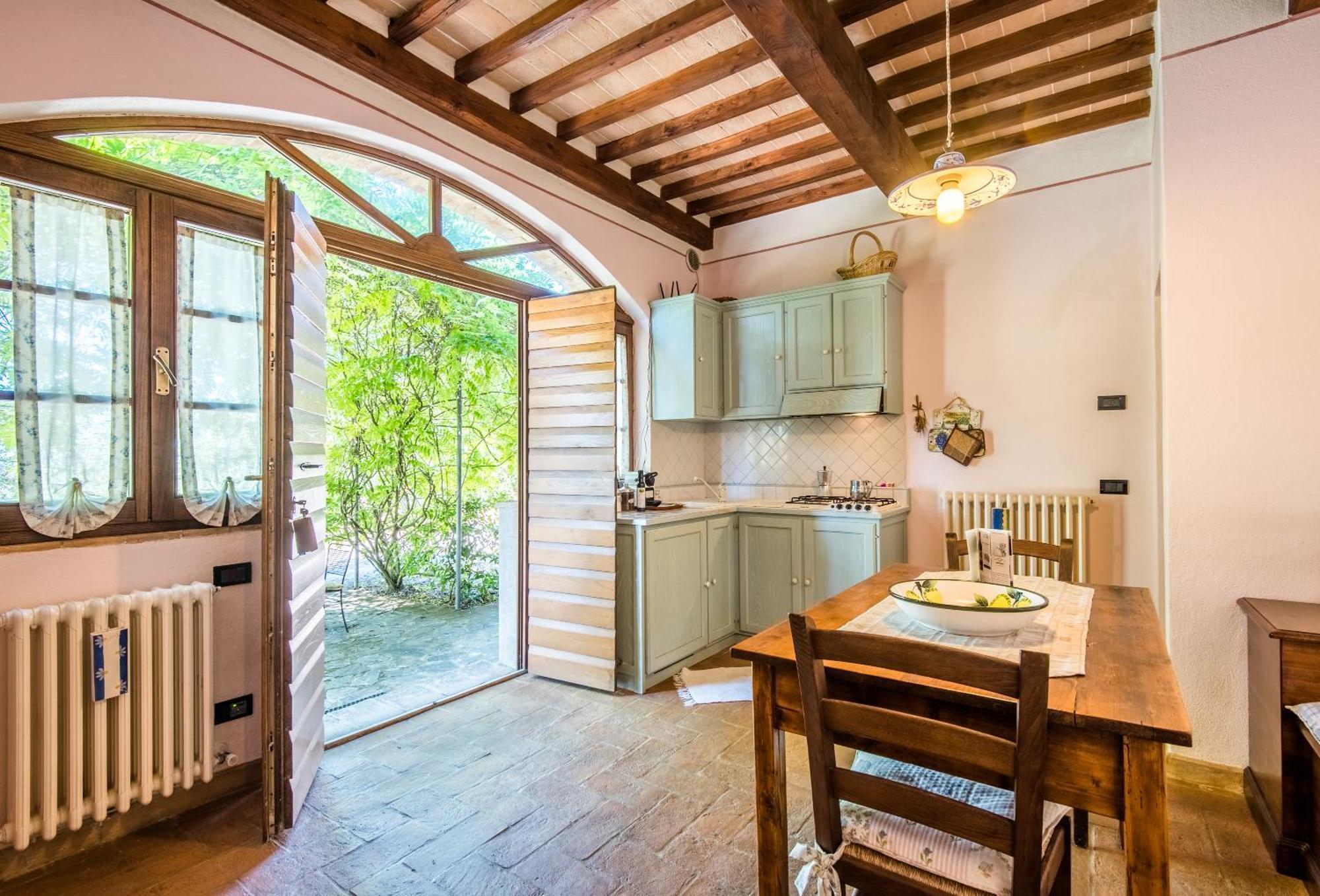 Glicine Apartment Podere Giardino Montalcino Eksteriør bilde