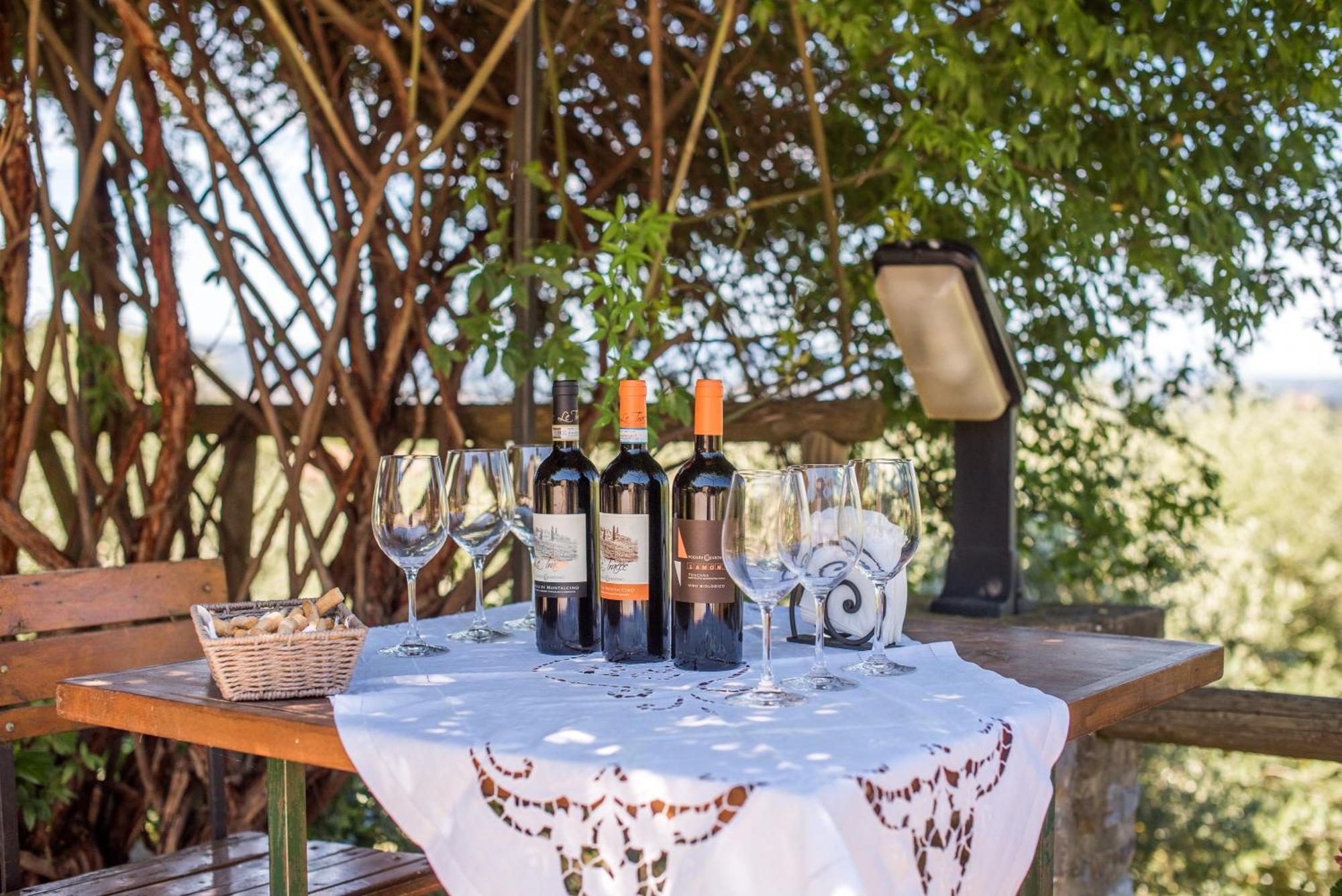 Glicine Apartment Podere Giardino Montalcino Eksteriør bilde